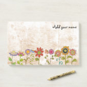 花 ポストイット (デスク)