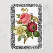 花 ポストカード (正面)