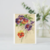 花 ポストカード (スタンド正面)