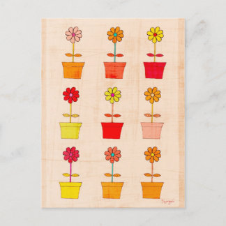 花 ポストカード