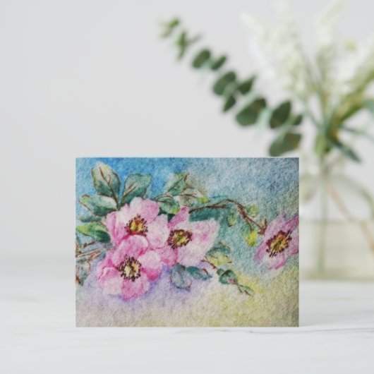 花 ポストカード (スタンド正面)