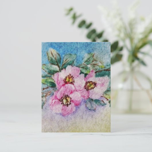 花 ポストカード (スタンド正面)