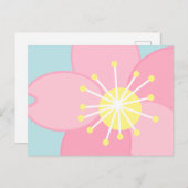 花 ポストカード (正面/裏面)