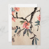 花 ポストカード (正面/裏面)