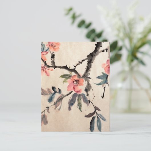 花 ポストカード (スタンド正面)