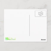 花 ポストカード (裏面)