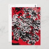 花 ポストカード (正面/裏面)