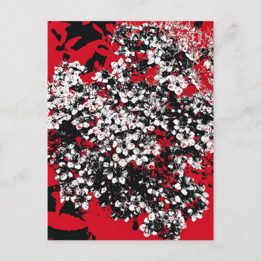 花 ポストカード (正面)