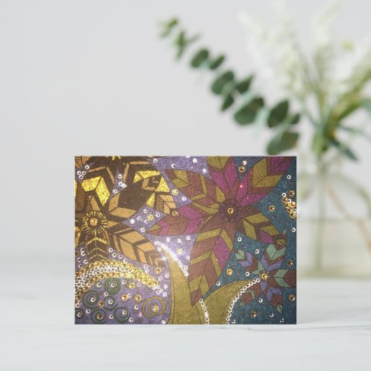 花 ポストカード (スタンド正面)