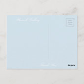 花 ポストカード (裏面)