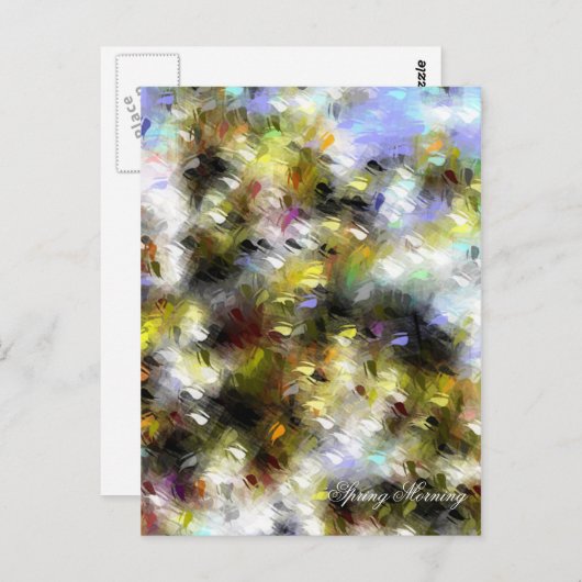 花 ポストカード (正面/裏面)