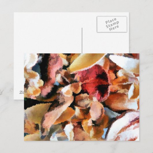 花 ポストカード (正面/裏面)