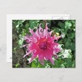 花 ポストカード (正面/裏面)