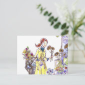 花 ポストカード (スタンド正面)
