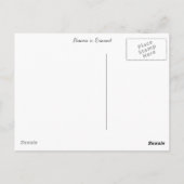 花 ポストカード (裏面)