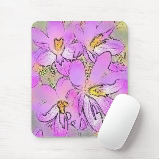 花 マウスパッド (マウス)
