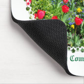 花 マウスパッド (コーナー)