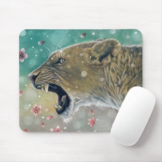 花 マウスパッド (マウス)