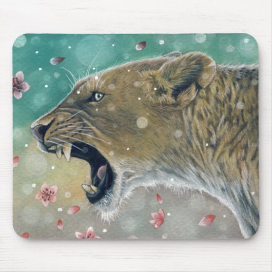 花 マウスパッド (正面)