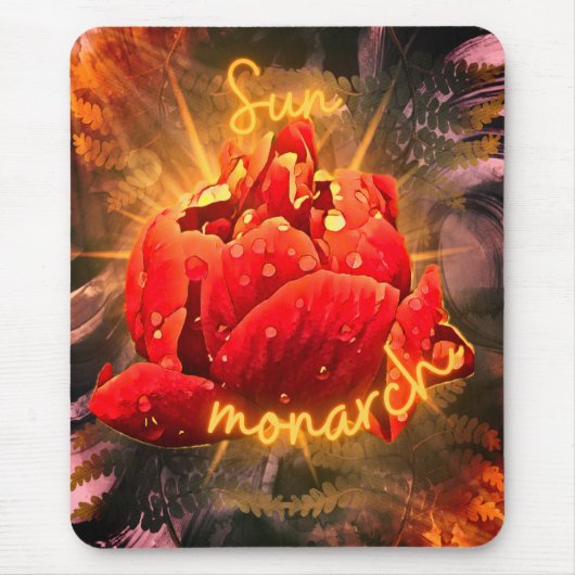 花 マウスパッド (正面)