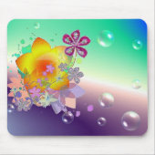 花 マウスパッド (正面)