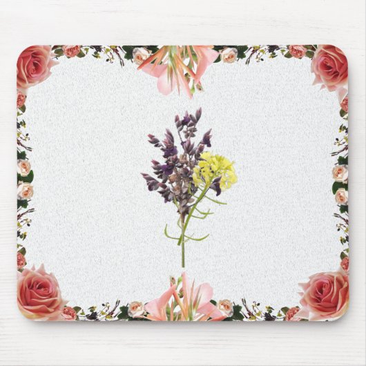 花 マウスパッド (正面)