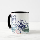 花 マグカップ (正面左)