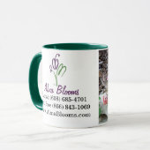 花 マグカップ (正面左)