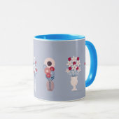 花 マグカップ (正面右)