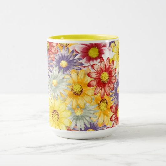 花 マグカップ (中央)