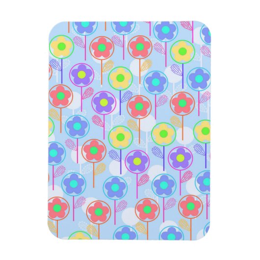 花 マグネット (縦)