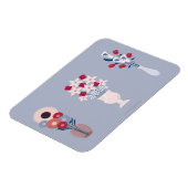 花 マグネット (左側)