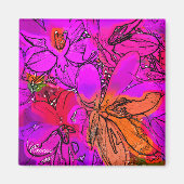 花 マグネット (正面)