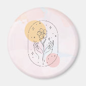 花 マグネット (正面)