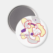 花 マグネット (正面/裏面)