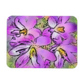 花 マグネット (横)