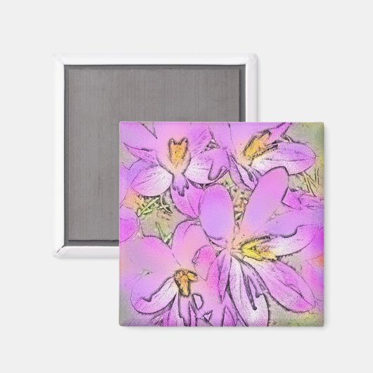 花 マグネット (正面/裏面)