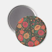 花 マグネット (正面/裏面)