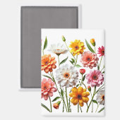 花 マグネット (正面/裏面)