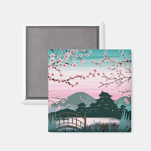 花 マグネット (正面/裏面)