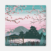 花 マグネット (正面)