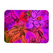 花 マグネット (横)