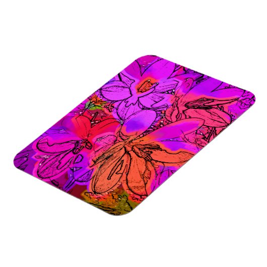 花 マグネット (左側)