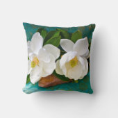 花 |マグノリア花 クッション (正面)