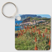 花 |マデイラ島ポルトガル キーホルダー (正面)