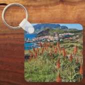 花 |マデイラ島ポルトガル キーホルダー (正面)