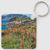 花 |マデイラ島ポルトガル キーホルダー (裏面)