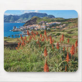 花 |マデイラ島ポルトガル マウスパッド (正面)