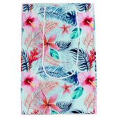 花 ミディアムペーパーバッグ (裏面)