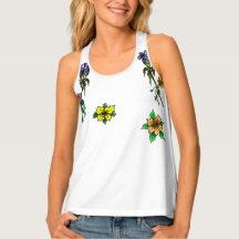 花（ミニ） Women's Tank Top